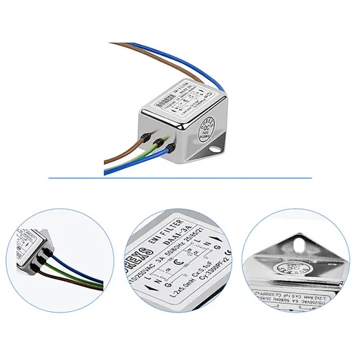 DAA1 10A SINGLE PHASE EMI FILTER
